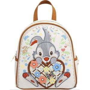Danielle Nicole Disney Bambi Thumper Rabbit With Heart Mini Backpack